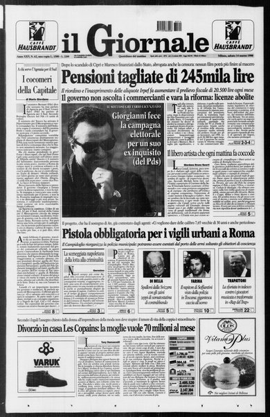 Il giornale : quotidiano del mattino